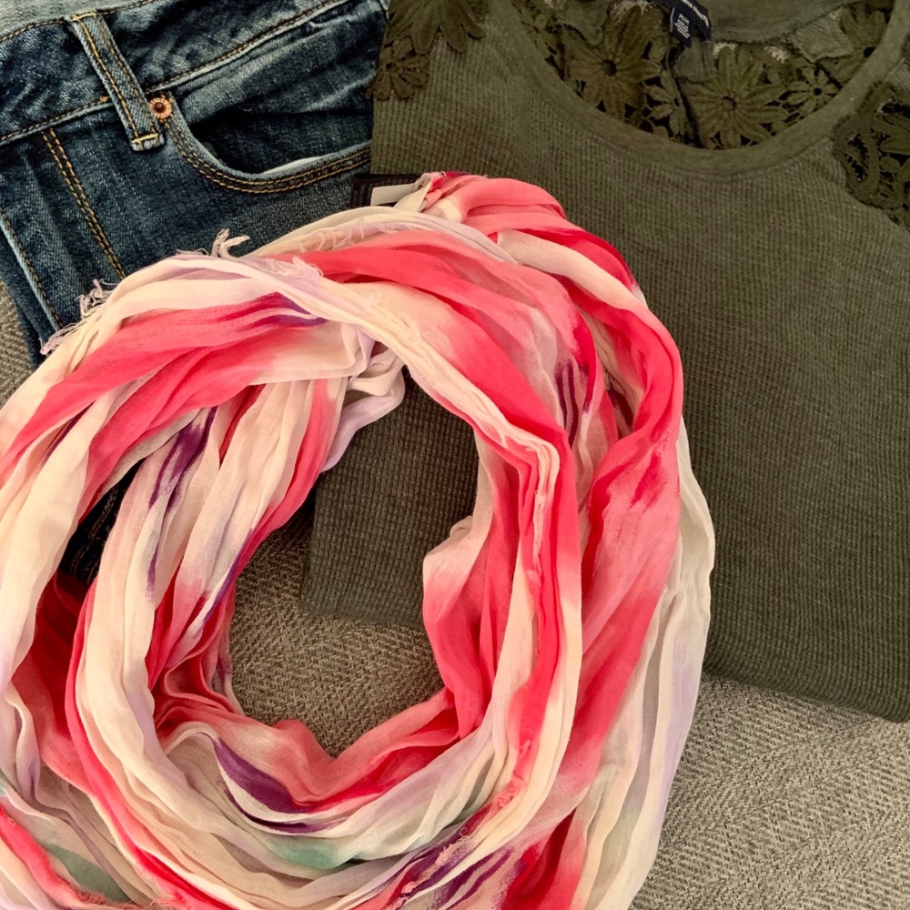 Water Color Loop Scarf